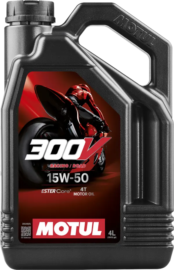 Motul 300V Factory Line Road Racing 15W-50, 4 Liter