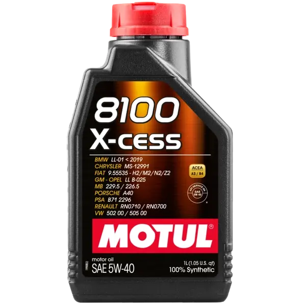 Motul 8100 X-Cess 5W-40, 1 Liter