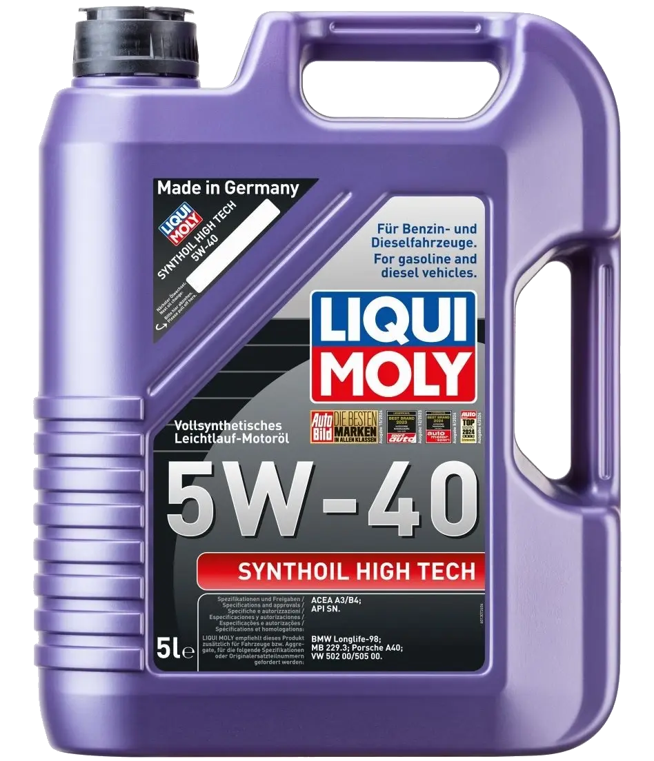Liqui Moly Synthoil High Tech 5W-40, 5 Liter